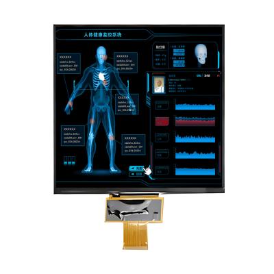 China High Brightness LCD Panel 1000 Nits 7.6-Inch IPS Square TFT LCD Display 800x800 Dots With MIPI Interface for sale