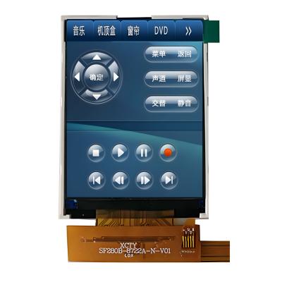 China 2.8 pulgadas TFT LCD Manufacturer China 240x320 puntos TN SPI Interfaz en serie en venta