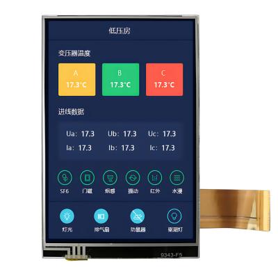 China China TFT-LCD-Fabrik Lieferung 3,5 Zoll 320x480 Pixel mit Resistiven Touchscreen zu verkaufen