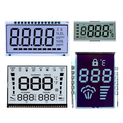 China Customized Segment LCD Display Custom Monochrome TN HTN STN FSTN LCD Display for sale