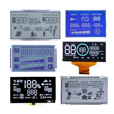 China Custom 7 Segment LCD Panel Touch Screen Display LCD Manufacturer for sale