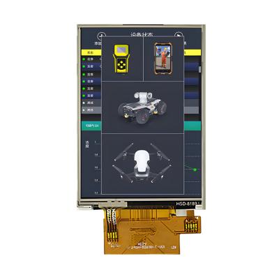 China 2.4-inch Hoge helderheid 800nits IPS TFT Display 240x320 Dot Matrix Module Te koop