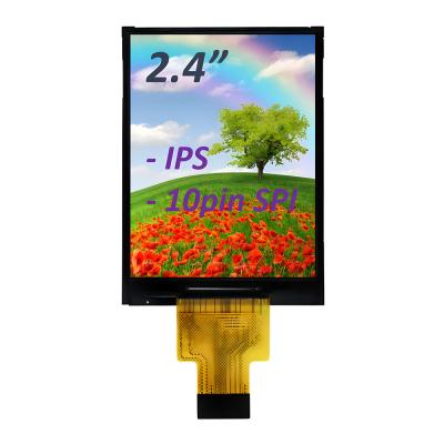 China Goedkope garantie 2,4 inch IPS TFT LCD SPI Interface 10 pin Te koop