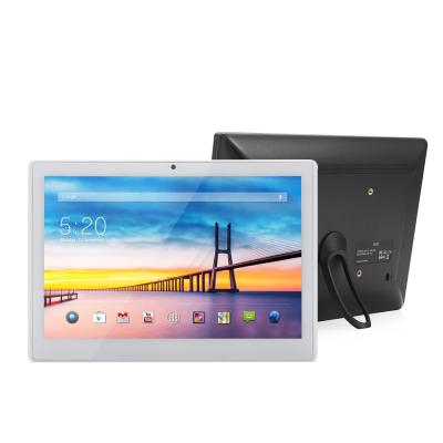 China 10.1-Zoll Wand Tablet Monitor mit 1280x800 IPS Bildschirm POE RJ45 Android OS WIFI zu verkaufen