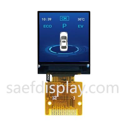 Chine Écran LCD TFT petit 0,85 pouces 128 * 128 pixels Interface SPI Tous les angles de vision à vendre