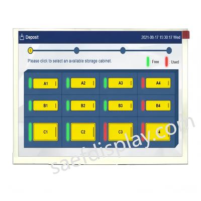 China 5.7-Inch TFT LCD Display with 640x480 Resolution and RGB Interface for Industrial Applications for sale