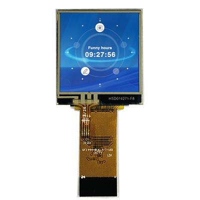 China Quadrat 128x128 LCD-Bildschirm TFT MPU 8 biss die Verstopfung der Art ISO9001 zu verkaufen