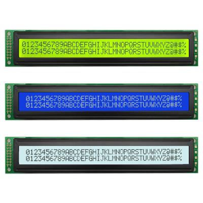 China Zeichenanzeige-Module 4002 40x2 LCD einfarbiger PFEILER LCM 16 Pin 8bit zu verkaufen