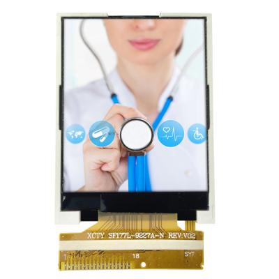 Cina Touch screen a 1,77 pollici 128x160 di TFT LCD con l'OEM dell'interfaccia di SPI per medico in vendita