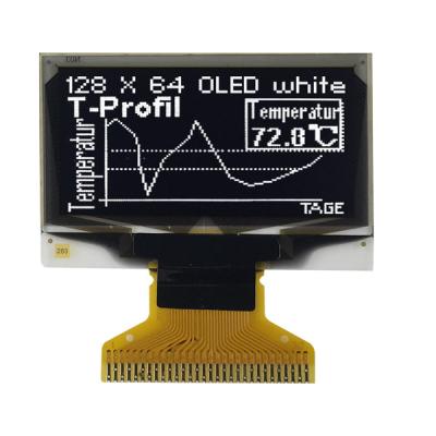 China Passive Anzeige OLED 128x64 0,96 Zoll-Grafiken SSD1306 weißer Front Screen zu verkaufen