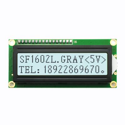 China MPU-Schnittstellen-kundenspezifischer Charakter LCD 16x2 5V mit Titel Pin Connector zu verkaufen