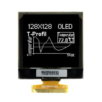 중국 1.5 인치 그래픽 128x128 OLED 디스플레이, 1.5 인치 OLED 모듈 모노크롬 화이트 뷰 컬러 판매용