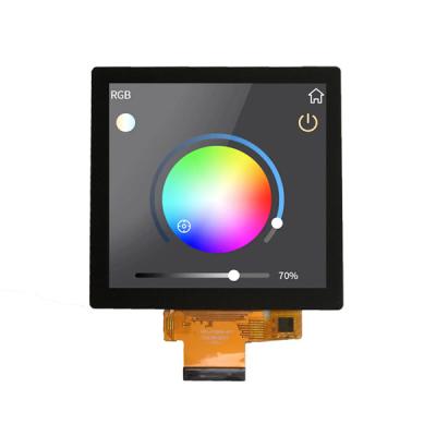 China Fornecimento de fábrica 4 polegadas TFT LCD Display Panel 320x320 Tipo quadrado MCU&SPI Interface com CTP à venda