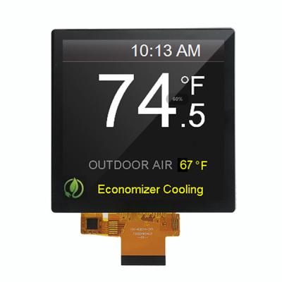 China 480x480 Dots PCAP TFT Display 4 Inch Square Type 40 Pins With RGB And SPI Interface for sale