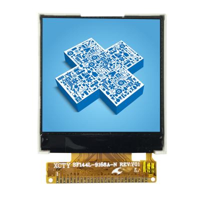 China Quadrat kleiner LCD-Bildschirm, LCD TFT 1,44 128x128 mit Schnittstelle MUC 8bit zu verkaufen