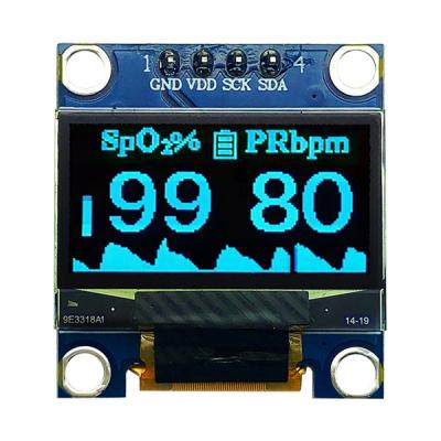 China 0.96 Zoll OLED Modul 12864 COG PCB 4 Pins SPI I2C für medizinische Geräte zu verkaufen