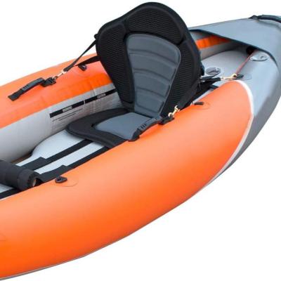 China Hot Selling Recreational CE Fishing Boat Inflatable Canoe Kayak With Paddles And Pump for sale