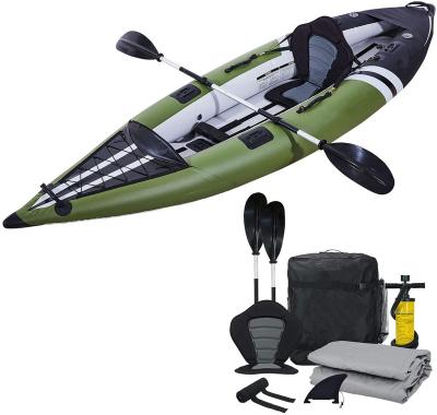 China Leisure Passenger Boat Inflatable Kayak Suit Fishing Rubber Dinghy Fishing Kayak for sale