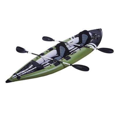 China Leisure Passenger Boat Inflatable Kayak Suit Fishing Rubber Dinghy Fishing Kayak for sale