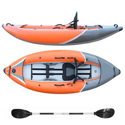 China Leisure Kayak Inflatable Rowing Boat Set Outdoor Professional Rowing Boat Bring Paddle For Sport Game for sale