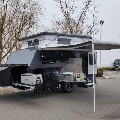 China Hot Travel Trailer 2021 Style Caravan Trailer For Sale Dealership Trailer Travel Trailers For Motorcycles Pop Up Off Road Caravan for sale