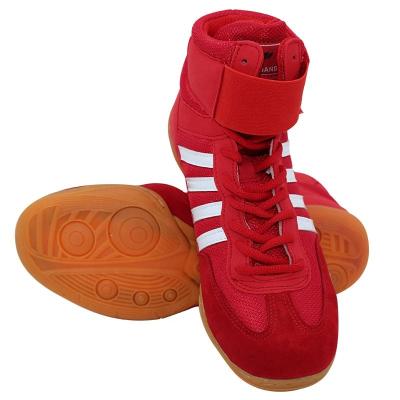 China EVA Martial Arts Sport Boxing Taekwondo Shoes For Adults Breathable Boxing Wrestling Shoes for sale