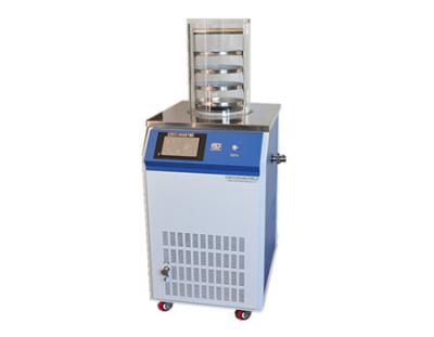 China Thickness 10mm 4L/S 1300w Benchtop 0.27m2 Lab Freeze Dryer for sale