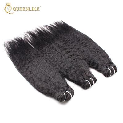 China 100 Cuticle Straight Cuticle Aligned Raw Yaki Mink Virgin Hair Vendor Straight Hair for sale