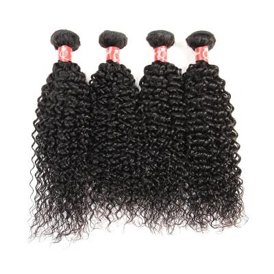 China Curly Curly Hair Product Grade 10a Virgin Human Hair Weft For Black Women for sale