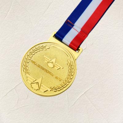 China Promotion Triathlon Marathon Sports Medal Medal Custom Low Price Working Metal 3D Wholesale Bonus for sale