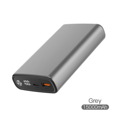 China NEW Portable Led Laptop Power Bank 15000mah Fast Charging Support Digital Display 3 Power Bank 65W for sale