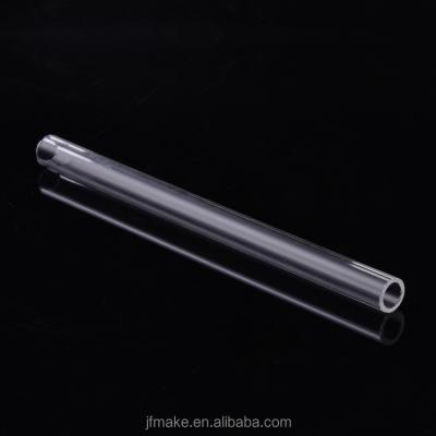 China Customized Jufeng Clear Hard Plastic Tube PC Polycarbonate Transparent Pipe for sale