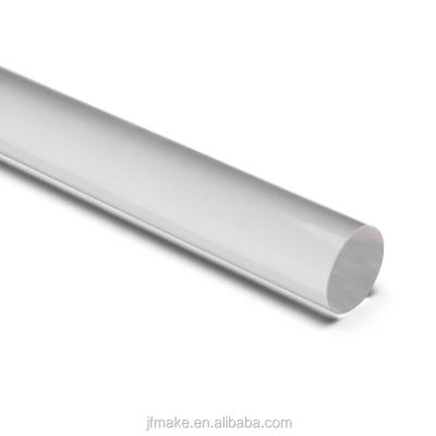 China Customized Guangzhou Jufeng Plastics Products Clear Cast Acrylic Rods For Sale for sale