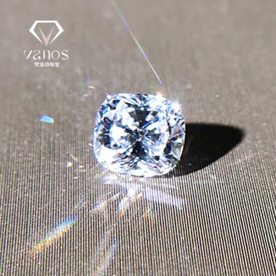 China Wholesale Price Loose Diamonds White VS Lab Created Diamond Buying D Lab Developed Diamond E-F Cushion Clarity 0.50-0.69 Carat for sale