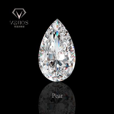 China Jewelry Earrings Necklace Rings Real Loose Diamonds Pear Cut Diamond Buy White Lab Diamonds Synthetic Hpht D E-F VS Price Per Carat for sale