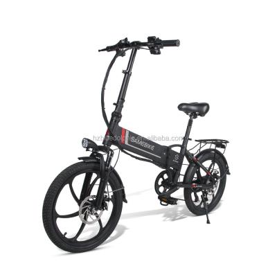 China 350W USA standard stock ebike electric bicycle for 20 inch adult foldable electric bike for sale