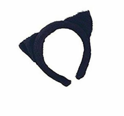 China Hot Selling Fluffy Fur Cat Animal Ears Headband Costume Hair Decoration Fur Animal Headband for sale