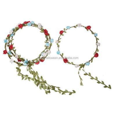 China Wholesale 2022 newest hair decoration festival flower crown headband for sale