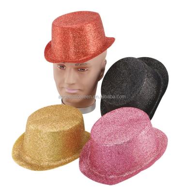 China Comfortable Glitter Toppers Plastic Hat Accessory For Fancy Dress Costume Circus Clown Accessory OH2535 for sale