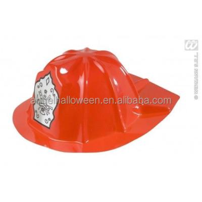 China Eco-friendly Man Hat Accessory For Fireman Firefighter Plastic Costume Hat BP1851 for sale