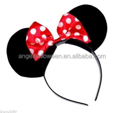 China Hen Nights Womens Girls Party Eco-friendly Animal Mouse Ear Costume Headband BH4085 for sale