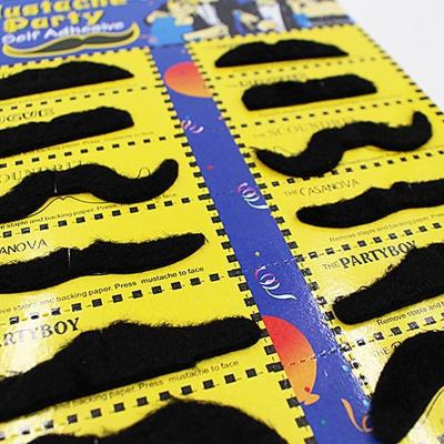 China Self-adhesive Mustache Party Festival Decoration Mustache Halloween Party Fancy Dress Costume BD1221 for sale