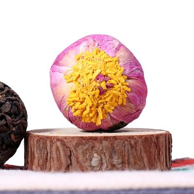 China Wholesale Loose Tea Peony Rose Pu Dragon Pearl Balls Dry Flowers Natural Dry Tea 'er for sale