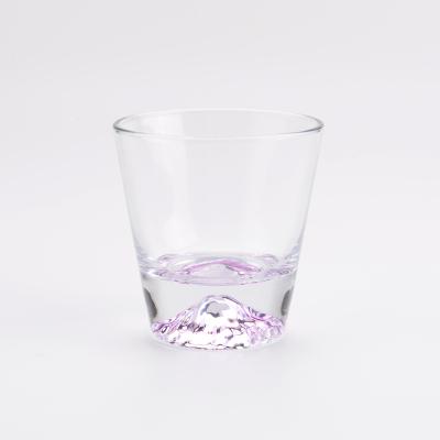 China Viable Custom Logo Borosilicate Clear Creative Fancy Whiskey Cocktail Cup Tea Cup Glass Mug for sale