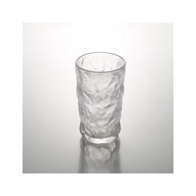 China New Viable Quality Glacier Style Glass Low Price Guaranteed Beer Drink Mug for sale