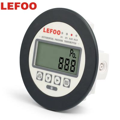 China LEFOO Digital Multifunctional Micro Differential Pressure Controller RS485 Output Differential Pressure Transmitter LFM32 zu verkaufen