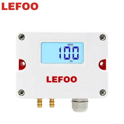 中国 LEFOO Air Pressure Transmitter Differential Pressure Sensor Transducer For Isolation Room LFM51 販売のため