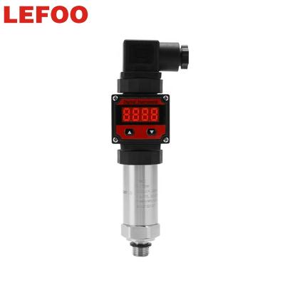 China LEFOO LCD Display Digital Pressure Transducer Hirschmann Connection RS485 Transmitter For LFT6800 Liquid Gas for sale