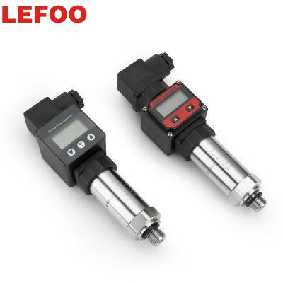 中国 LEFOO 4-20mA RS485 0-10V LCD Digital Display Pressure Sensor Smart Transmitter For Diesel Fuel LFT6800 販売のため