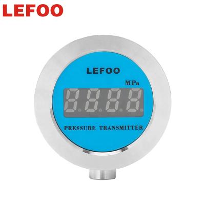 中国 LEFOO RS485 produced indicator digital monitor pressure transmitter pressure warning transmitter for fire fighting LFT6700 販売のため